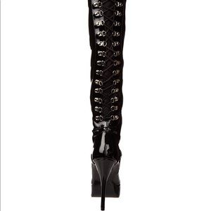 Pleaser Women’s Indulge Thigh High boots